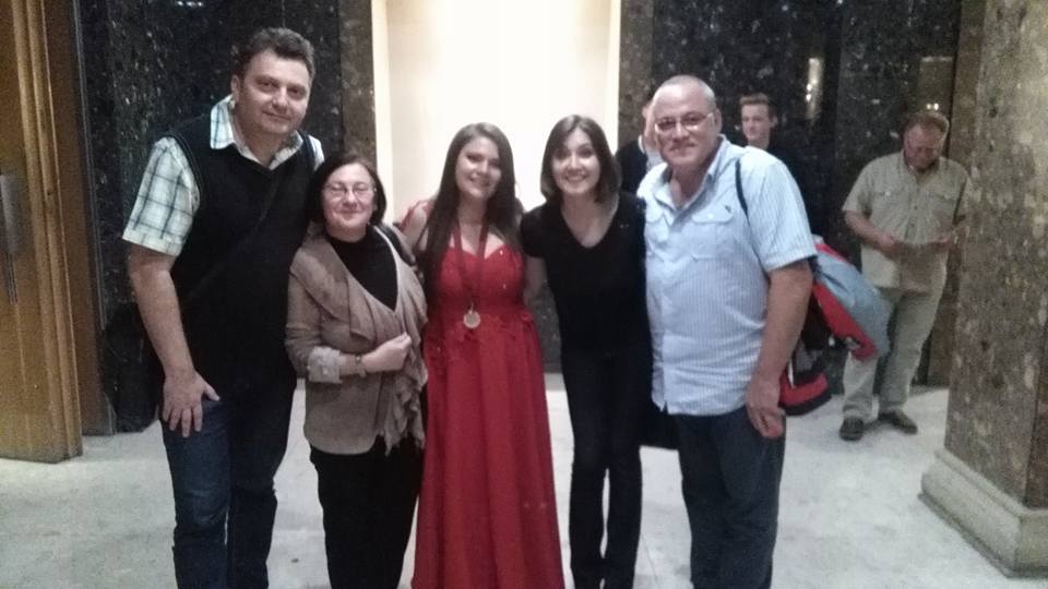 Juriul si interpreta Stefania Vorovenci, câştigătoare a acestei ediţii 2016 a Festivalului MASTERCLASS.