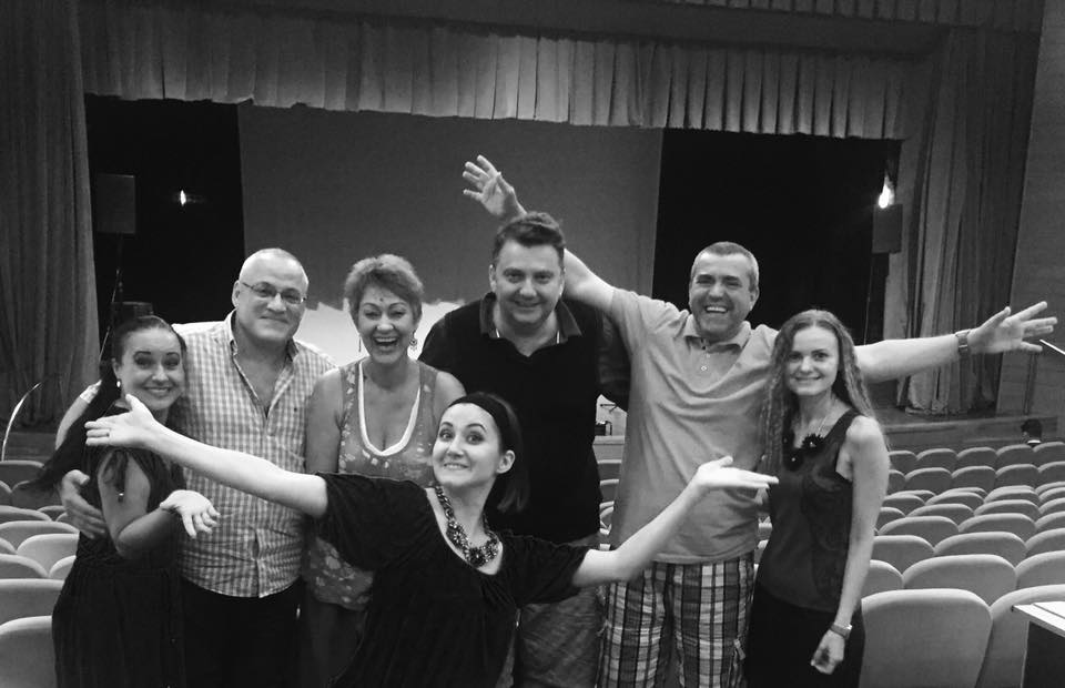 Mentori şi organizatori ai Festivalului MASTERCLASS de la Braşov 2016.
