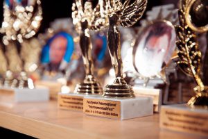 Poza cu premii si trofee Hermannstadtfest 2016 (foto Hermannstadtfest by TakeaSmile.ro)
