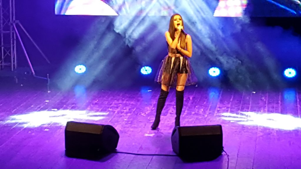 Daria T în recital la Neghiniţă 2016.600 (foto Bogdan Dragomir)