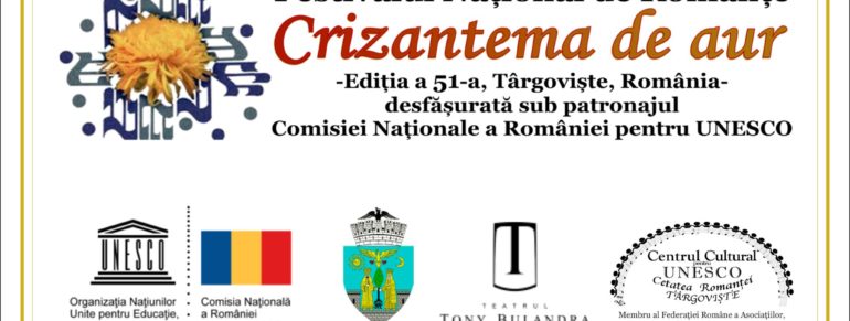 foto antet preselectii regionale Crizantema de Aur 2018 (crizantemaaur.ro)