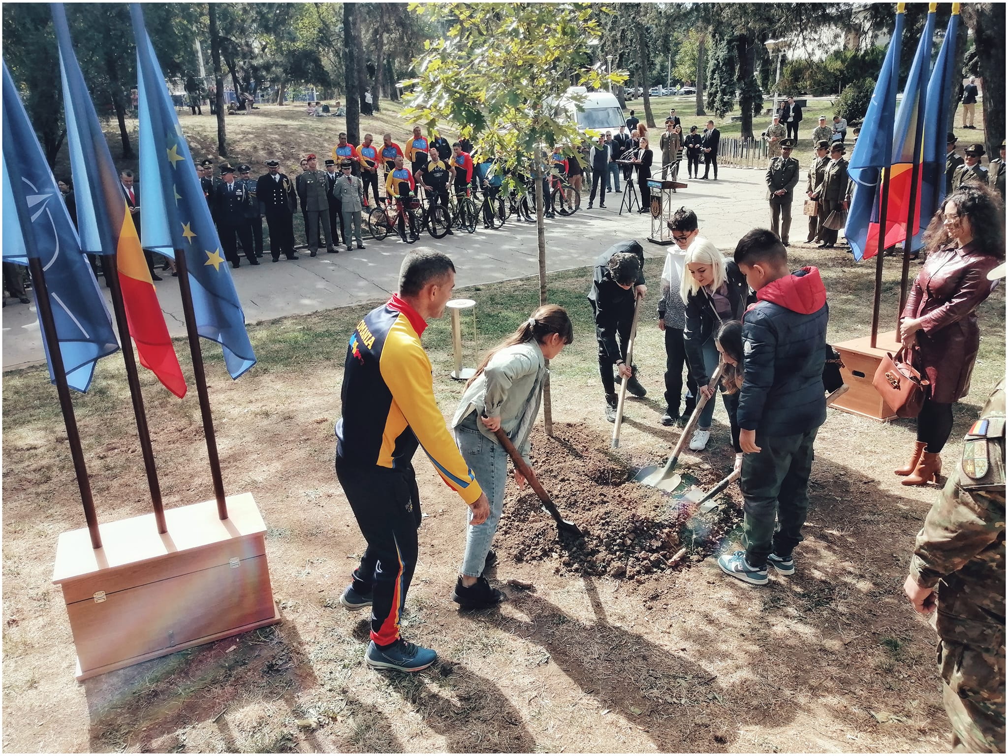 Copacul Păcii în Parcul Carol I din București